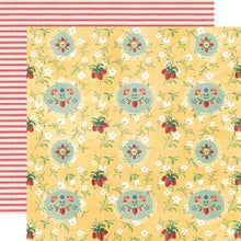 Load image into Gallery viewer, Simple Stories - Double-Sided Cardstock 12"X12" - Single Sheets - Simple Vintage Berry Fields. Start your project off right with the perfect paper for scrapbook pages, greeting cards, bookmarks, gift cards, mixed media and much more! Available at Embellish Away located in Bowmanville Ontario Canada. Hey Sunshine