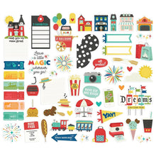 Load image into Gallery viewer, Simple Stories - Say Cheese Fantasy At The Park - Bits & Pieces Die-Cuts - 53/Pk. This package includes 53 Die Cut Cardstock Pieces. Die-Cuts are a great addition to scrapbook pages, greeting cards and more! Made in USA. Embellish Away located in Bowmanville Ontario Canada.