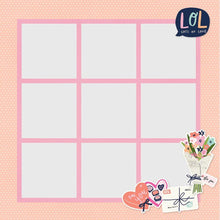 Cargar imagen en el visor de la galería, Simple Stories - Simple Pages Page Pieces - With All My Heart - Happy Hearts. This package includes 18 Large Die Cut Cardstock Pieces. Available at Embellish Away located in Bowmanville Ontario Canada. Right Page example