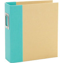 Load image into Gallery viewer, Simple Stories - Sn@p! Binder 6X8 - Teal. This binder includes a variety of pages, pockets, and dividers so you can easily create a personalized album. The binder itself measures 8-3/4x8-3/8x2 inches and holds pages up to 8x6 inches in size. Available at Embellish Away located in Bowmanville Ontario Canada.