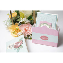 Load image into Gallery viewer, Sizzix - 3D Textured Impressions By Eileen Hull - Woven Leather. Show your artistic style using the Sizzix Woven Leather 3-D Textured Impressions Embossing Folder. Available at Embellish Away located in Bowmanville Ontario Canada. Example by Eileen Hull.