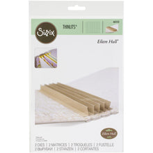 將圖片載入圖庫檢視器 Sizzix - Thinlits Dies By Eileen Hull - 2/Pkg - Bookbinding & Label. Designed to fit seamlessly in your Journal, the binding die enables you to add pages in your journal, without having to worry about creating a binding system yourself! Available at Embellish Away located in Bowmanville Ontario Canada.