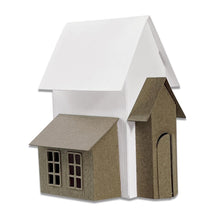 Charger l'image dans la galerie, Sizzix - Thinlits Dies By Tim Holtz - Village Collection. Create your own unique village scenes with this incredible collection by Tim Holtz! This 87 piece set has everything you could need to bring your village to life from grand churches and quirky manor houses as well as window frames and porches to add an extraordinary level of detail! Available at Embellish Away located in Bowmanville Ontario Canada.