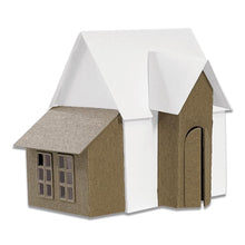 Charger l'image dans la galerie, Sizzix - Thinlits Dies By Tim Holtz - Village Collection. Create your own unique village scenes with this incredible collection by Tim Holtz! This 87 piece set has everything you could need to bring your village to life from grand churches and quirky manor houses as well as window frames and porches to add an extraordinary level of detail! Available at Embellish Away located in Bowmanville Ontario Canada.