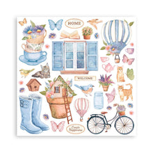 Cargar imagen en el visor de la galería, Stamperia - Double-Sided Paper Pad 8"X8" - 10/Pkg - Create Happiness Welcome Home. Start your project off right with the perfect paper for scrapbook pages, greeting cards, bookmarks, gift cards, mixed media and much more! Imported.