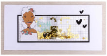 Charger l'image dans la galerie, Studio Light - Karin Joan Crafting Bags - Missees Collection - 20pcs - nr.01. This set of 20 clear crafting bags comes with 4 different sizes. Use these clear bags with sequins to create easy shaker elements for your card and journal projects! Simply fill the clear bag with sequins (or the embellishments of your choice), seal, then use them with your die cuts, dies or more. Available at Embellish Away located in Bowmanville Ontario Canada. Slimline card Example