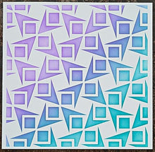 Cargar imagen en el visor de la galería, The Rabbit Hole Designs - 6x6 Stencil - Mid Century Modern #1. The Rabbit Hole Designs is proud to bring you our Made in the U.S.A 6x6 Stencils that will soon become an essential in your paper crafting and mixed media projects. You can paint, spray, mist, spritz, airbrush, sponge, doodle, mask, and so more! Available at Embellish Away located in Bowmanville Ontario Canada.