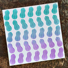 Charger l'image dans la galerie, The Rabbit Hole Designs - 6x6 Stencil 2 Layer's - Nutty. The Rabbit Hole Designs is proud to bring you our Made in the U.S.A 6x6 Stencils that will soon become an essential in your paper crafting and mixed media projects. 2 layers to create the perfect Peanut themed background. You can paint, spray, mist, spritz, airbrush, sponge, doodle, mask, and so more! Try them out on card stock, canvas, cork, chipboard, acetate, and fabric. Available at Embellish Away located in Bowmanville Ontario Canada.