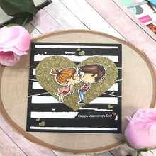 Charger l'image dans la galerie, The Rabbit Hole Designs - Stamp Set - Love You More - 4x6. Deeply etched, clear photopolymer stamps for precise placement. Made in the USA. Available at Embellish Away located in Bowmanville Ontario Canada. card design by brand ambassador.