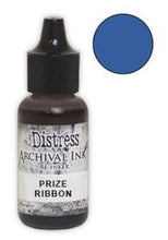 Charger l'image dans la galerie, Tim Holtz® Re-Inkers can be used to re-ink Distress Archival Ink Pads, which are sold separately. They are Acid Free, Non-Toxic and Fade Resistant. Package contains one Tim Holtz® Distress® Archival Re-Inker, 0.5 ounces. Available in assorted colors, each sold separately. Made in the USA. Available at Embellish Away located in Bowmanville Ontario Canada. Prize Ribbon