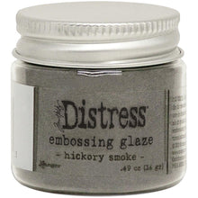 गैलरी व्यूवर में इमेज लोड करें, Tim Holtz - Distress Embossing Glaze - Hickory Smoke. Add dimension to your projects with new embossing glaze! These translucent embossing powders are ideal for layering on surfaces. This package contains .49oz of embossing glaze. Conforms to ASTM D 4236. Comes in a variety of colors. Each sold separately. Made in USA. Available at Embellish Away located in Bowmanville Ontario Canada.