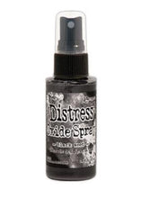 將圖片載入圖庫檢視器 Tim Holtz - Distress Oxide Spray. Creates oxidized effects when sprayed with water. Use for quick and easy ink coverage on porous surfaces. Spray through stencils, layer colors, spritz with water and watch the color mix and blend. Available at Embellish Away located in Bowmanville Ontario Canada. Black Soot