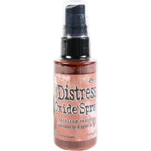 將圖片載入圖庫檢視器 Tim Holtz - Distress Oxide Spray. Creates oxidized effects when sprayed with water. Use for quick and easy ink coverage on porous surfaces. Spray through stencils, layer colors, spritz with water and watch the color mix and blend. Available at Embellish Away located in Bowmanville Ontario Canada. Crackling Campfire