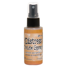 將圖片載入圖庫檢視器 Tim Holtz - Distress Oxide Spray. Creates oxidized effects when sprayed with water. Use for quick and easy ink coverage on porous surfaces. Spray through stencils, layer colors, spritz with water and watch the color mix and blend. Available at Embellish Away located in Bowmanville Ontario Canada. Dried Marigold