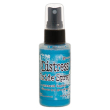 將圖片載入圖庫檢視器 Tim Holtz - Distress Oxide Spray. Creates oxidized effects when sprayed with water. Use for quick and easy ink coverage on porous surfaces. Spray through stencils, layer colors, spritz with water and watch the color mix and blend. Available at Embellish Away located in Bowmanville Ontario Canada. Mermaid Lagoon