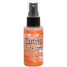 將圖片載入圖庫檢視器 Tim Holtz - Distress Oxide Spray. Creates oxidized effects when sprayed with water. Use for quick and easy ink coverage on porous surfaces. Spray through stencils, layer colors, spritz with water and watch the color mix and blend. Available at Embellish Away located in Bowmanville Ontario Canada. Ripe Persimmon
