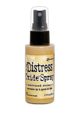 將圖片載入圖庫檢視器 Tim Holtz - Distress Oxide Spray. Creates oxidized effects when sprayed with water. Use for quick and easy ink coverage on porous surfaces. Spray through stencils, layer colors, spritz with water and watch the color mix and blend. Available at Embellish Away located in Bowmanville Ontario Canada. Scattered Straw