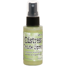 將圖片載入圖庫檢視器 Tim Holtz - Distress Oxide Spray. Creates oxidized effects when sprayed with water. Use for quick and easy ink coverage on porous surfaces. Spray through stencils, layer colors, spritz with water and watch the color mix and blend. Available at Embellish Away located in Bowmanville Ontario Canada. Shabby Shutter