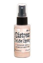 將圖片載入圖庫檢視器 Tim Holtz - Distress Oxide Spray. Creates oxidized effects when sprayed with water. Use for quick and easy ink coverage on porous surfaces. Spray through stencils, layer colors, spritz with water and watch the color mix and blend. Available at Embellish Away located in Bowmanville Ontario Canada. Tattered Rose