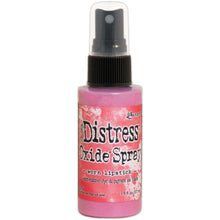 將圖片載入圖庫檢視器 Tim Holtz - Distress Oxide Spray. Creates oxidized effects when sprayed with water. Use for quick and easy ink coverage on porous surfaces. Spray through stencils, layer colors, spritz with water and watch the color mix and blend. Available at Embellish Away located in Bowmanville Ontario Canada. Worn Lipstick