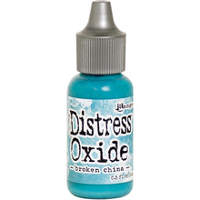 Charger l'image dans la galerie, Tim Holtz - Distress Oxides Reinker. Tim Holtz-Ranger Distress Oxides Reinkers. This water-reactive dye and pigment ink fusion creates an oxidized effect when sprayed with water. Use to re-ink Distress Oxide Ink Pads (sold separately). Available at Embellish Away located in Bowmanville Ontario Canada. Broken China