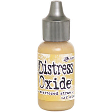 Charger l'image dans la galerie, Tim Holtz-Ranger Distress Oxides Reinkers. This water-reactive dye and pigment ink fusion creates an oxidized effect when sprayed with water. Use to re-ink Distress Oxide Ink Pads (sold separately). Available at Embellish Away located in Bowmanville Ontario Canada. Scattered Straw