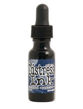 Charger l'image dans la galerie, Tim Holtz - Distress Reinker. Create an aged look on papers, fibers, photos and more! This package contains one 0.5oz bottle of distress ink. Acid free. Conforms to ASTM D4236. Comes in a variety of colors. Each sold separately. Available at Embellish Away located in Bowmanville Ontario. Chipped Sapphire