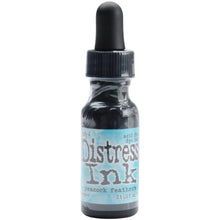 Charger l'image dans la galerie, Tim Holtz - Distress Reinker. Create an aged look on papers, fibers, photos and more! This package contains one 0.5oz bottle of distress ink. Acid free. Conforms to ASTM D4236. Comes in a variety of colors. Each sold separately. Available at Embellish Away located in Bowmanville Ontario. Peacock Feathers