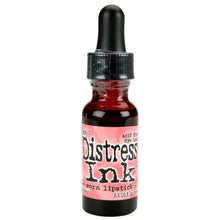Charger l'image dans la galerie, Tim Holtz - Distress Reinker. Create an aged look on papers, fibers, photos and more! This package contains one 0.5oz bottle of distress ink. Acid free. Conforms to ASTM D4236. Comes in a variety of colors. Each sold separately. Available at Embellish Away located in Bowmanville Ontario. Worn Lipstick