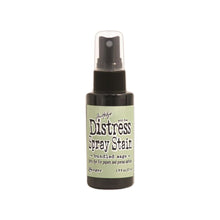 Load image into Gallery viewer, Tim Holtz - Distress Spray - Stain. Spray directly on porous surfaces a quick, easy ink coverage. Mist with water to blend color and get mottled effects. This package contains one 1.9oz. Comes in a variety of colors. Available at Embellish Away located in Bowmanville Ontario Canada. Bundled Sage