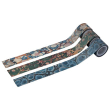 Load image into Gallery viewer, Tim Holtz - Idea-Ology - Design Tape - Marbled. Design Tape Marbled by Tim Holtz is adhesive-backed printed imagery used for a variety of projects. The wide width is ideal for adhering ephemera and other paper elements to junk journals, cards and more. Available at Embellish Away located in Bowmanville Ontario Canada.