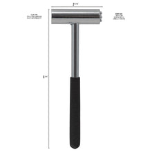 Charger l'image dans la galerie, Tim Holtz - Idea-Ology - Texture Hammer. The Tim Holtz Tiny Texture Hammer small size makes it ideal for intricate tasks such as denting metal embellishments and hammering nails into craft projects with precision. Available at Embellish Away located in Bowmanville Ontario Canada.