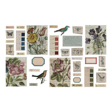 Cargar imagen en el visor de la galería, Tim Holtz - Idea-Ology - Transparent Things 2. Unleash your creativity with unique vintage transparent layers! Perfect for mixed media art projects, these layers offer a wide variety of designs, including birds, nature, and color swatches. Available at Embellish Away located in Bowmanville Ontario Canada.