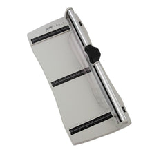Load image into Gallery viewer, Tim Holtz - Rotary Media Trimmer. Featuring a geared rotary cutting blade, this trimmer effortlessly cuts through a range of crafting mediums. Available at Embellish Away located in Bowmanville Ontario Canada.