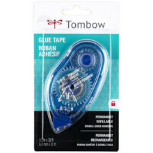 गैलरी व्यूवर में इमेज लोड करें, TOMBOW-The Craft Collection Permanent Adhesive. This quick and permanent glue is perfect for scrapbooking, greeting cards, and any paper craft project. Features: Bonds instantly to paper, cardstock and more cleanly and wrinkle-free, easy refill, Archival quality, acid free, photo safe, and non-toxic. Plastic applicator measures: 1-3/4x 3-3/4x3/4 inch, Tape: 1/3x472 inches. Imported. Available at Embellish Away located in Bowmanville Ontario Canada.