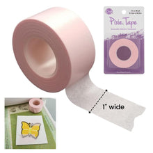 Load image into Gallery viewer, iCraft - Pixie Tape - Removable Tape - 1"X20yd. This easy-release, translucent, removable tape doesn't leave any adhesive residue behind. iCraft Pixie Tape peels cleanly without tearing paper, yet is durable enough for a wide range of creative techniques. Ideal for anyone who stencils, die cuts or uses an electronic cutter, iCraft Pixie Tape can provide a temporary hold for tools and materials. Available at Embellish Away located in Bowmanville Ontario Canada.