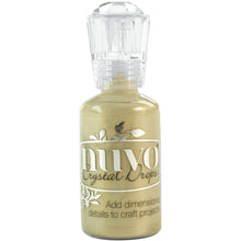 Load image into Gallery viewer, Nuvo - Crystal Drops - 1.1oz - Choose from Variety, each sold separately. Tonic Studios-Nuvo Crystal Drops. Add 3D beads in various sizes to craft projects for that extra sparkle! Available at Embellish Away located in Bowmanville Ontario Canada. Pale Gold
