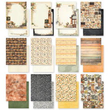 Charger l'image dans la galerie, 49 And Market - Collection Pack 6"X8" - Academia. There are 24 sheets (2 each of 12 double-sided patterned papers) plus 2 extra patterns on the inside of the cover sheets. Available at Embellish Away located in Bowmanville Ontario Canada.
