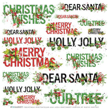 Cargar imagen en el visor de la galería, 49 And Market - Rub-Ons 12"X12" - Christmas Spectacular 2023 - Sentiments. One 12"x12" sheet of rub-on transfers. A variety of various sentiments in black and white. They can be applied to a variety of clean surfaces for a unique and beautiful effect. Available at Embellish Away located in Bowmanville Ontario Canada.
