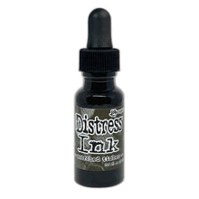 Charger l'image dans la galerie, Tim Holtz - Distress  Reinker. Create an aged look on papers, fibers, photos and more! This package contains one 0.5oz bottle of distress ink. Comes in a variety of colors. Scorched Timber. Available at Embellish Away located in Bowmanville Ontario Canada.
