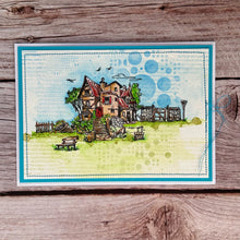Charger l'image dans la galerie, AALL &amp; Create - Stencil - 039 - Lotza Dotz. Size: 15.4x15.4 | 6"x6". Available at Embellish Away located in Bowmanville Ontario Canada. Example by brand ambassador.
