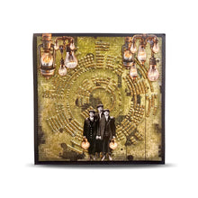 Load image into Gallery viewer, AALL &amp; Create - Stencil - 28 - Vortex. Size: 15.4x15.4 | 6"x6". Available at Embellish Away located in Bowmanville Ontario Canada. Example by brand ambassador.
