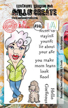 Charger l'image dans la galerie, AALL and Create Stamp Set - 846 - Hello Gorgeous. Size: 7.3x10.25 cm | 2.9"x4". Available at Embellish Away located in Bowmanville Ontario Canada.
