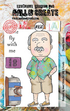 Charger l'image dans la galerie, AALL and Create Stamp Set - 850 - Stanley Travels Size: 7.3x10.25 cm | 2.9"x4". Available at Embellish Away located in Bowmanville Ontario Canada.
