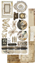 Charger l'image dans la galerie, Alchemy Of Art - 6X12 Extras Paper - In Silence - Junk Journal. 6 Double-sided paper, mirror print, 250 gsm. At Embellish Away in Bowmanville Ontario Canada.
