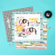 Load image into Gallery viewer, American Crafts - Ephemera Die-Cuts 66/Pkg - Icons, Gold Foil - April And Ivy. Introducing April and Ivy by American Crafts- a paper collection that effortlessly combines vintage allure, eclectic flair, and vibrant energy. Available at Embellish Away located in Bowmanville Ontario Canada. Example by brand ambassador.
