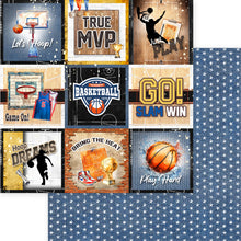 Charger l'image dans la galerie, Asuka Studio -  12X12 Collection Pack - Basketball. 12 sheets, 80lbs double sided. Available at Embellish Away located in Bowmanville Ontario Canada.
