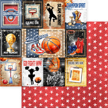 Charger l'image dans la galerie, Asuka Studio -  12X12 Collection Pack - Basketball. 12 sheets, 80lbs double sided. Available at Embellish Away located in Bowmanville Ontario Canada.
