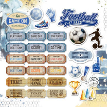 गैलरी व्यूवर में इमेज लोड करें, Asuka Studio - Ephemera - Matchday Football - 32/Pkg. Available at Embellish Away located in Bowmanville Ontario Canada.

