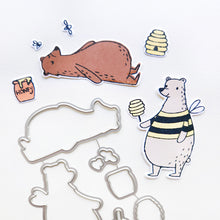 將圖片載入圖庫檢視器 Catherine Pooler - Stamp &amp; Die Set - Bear Hugs. Available at Embellish Away located in Bowmanville Ontario Canada. Example by Catehrine Pooler.
